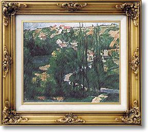 Famous Paintings - La Cote du Galet by Paul Cézanne