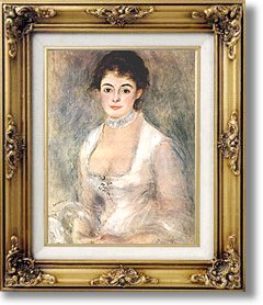 Famous Paintings - Madame Henriot by Renoir